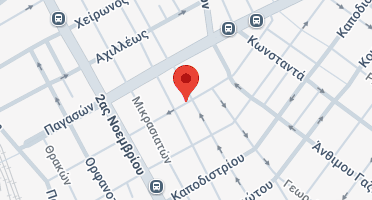 Location of business on map