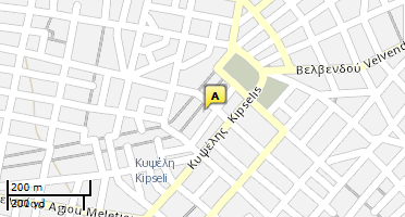 Location of business on map