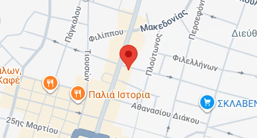 Location of business on map