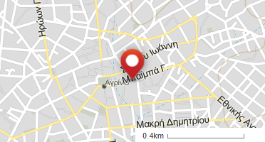 Location of business on map