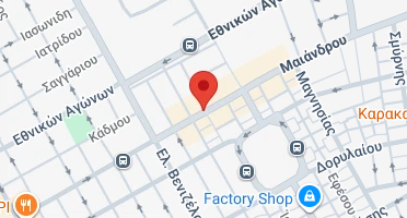 Location of business on map