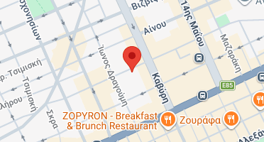 Location of business on map