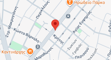 Location of business on map