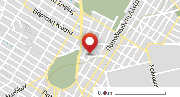 Location of business on map