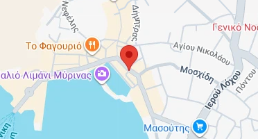 Χάρτης και σημείο της επιχείρησης