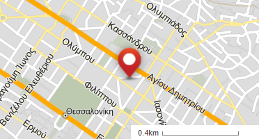 Location of business on map