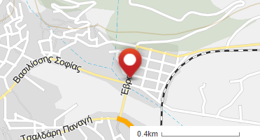 Location of business on map