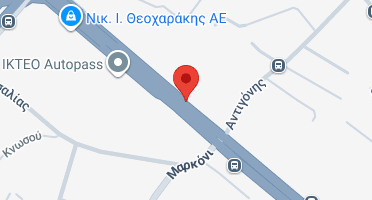 Location of business on map