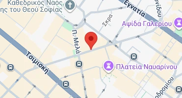 Location of business on map