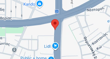 Location of business on map
