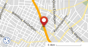 Location of business on map
