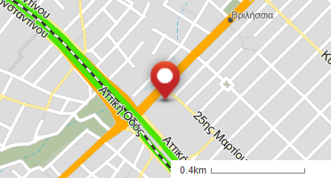Location of business on map