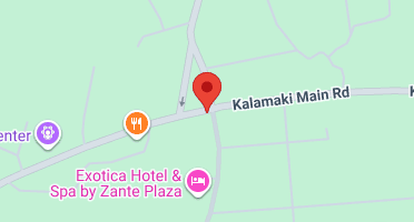 Location of business on map