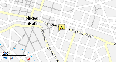 Χάρτης και σημείο της επιχείρησης