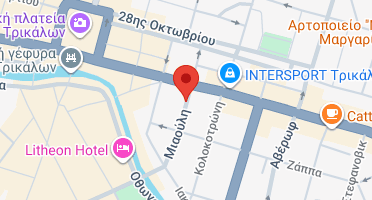 Location of business on map