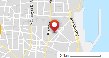 Location of business on map