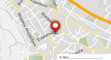 Location of business on map
