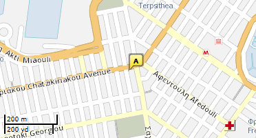 Χάρτης και σημείο της επιχείρησης