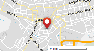 Location of business on map