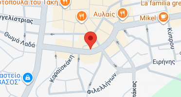 Location of business on map