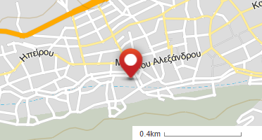 Location of business on map