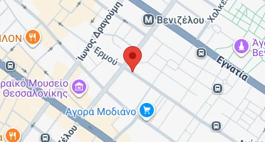 Location of business on map