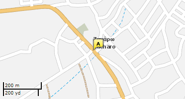 Location of business on map