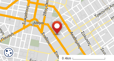 Location of business on map