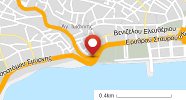 Location of business on map