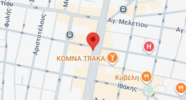 Location of business on map