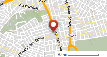 Location of business on map