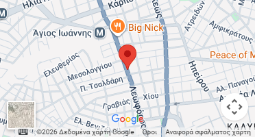 Location of business on map