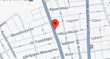 Location of business on map
