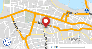 Location of business on map