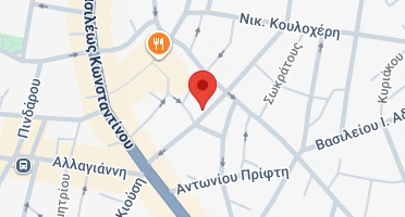 Location of business on map
