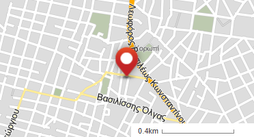 Location of business on map