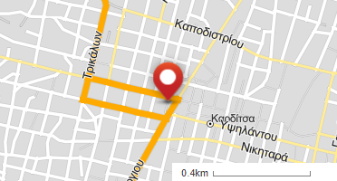 Location of business on map