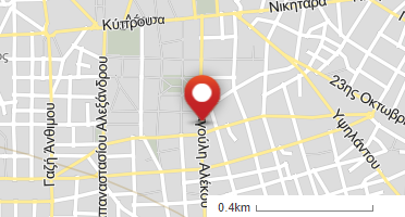 Location of business on map