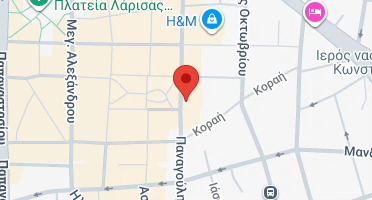 Location of business on map