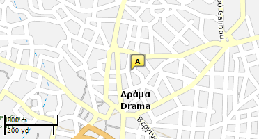 Location of business on map