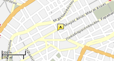 Χάρτης και σημείο της επιχείρησης