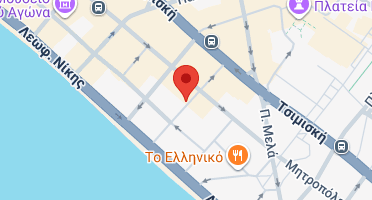 Location of business on map
