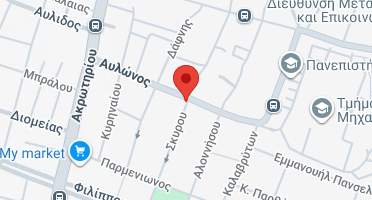 Location of business on map