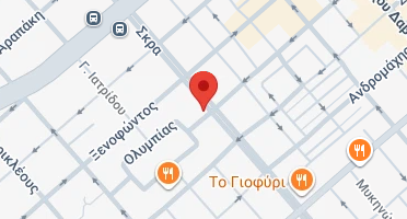 Location of business on map