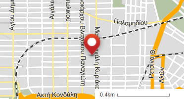 Location of business on map