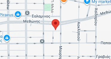 Location of business on map