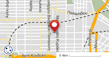 Location of business on map