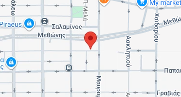 Location of business on map