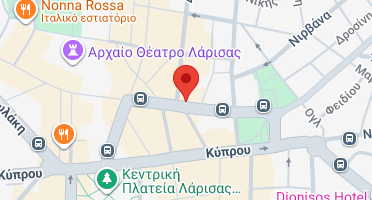 Location of business on map