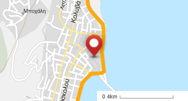 Location of business on map